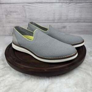 Cole Haan GRAND.OS Women's Original Knit Comfort Slip-On Loafers Sz 8B Gray